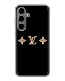 Чехол для Samsung Galaxy S24 Plus с картинкой «Louis Vuitton — минимализм»