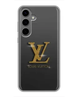 Чехол для Samsung Galaxy S24 Plus с картинкой «Градиент Louis Vuitton»