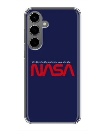 Чехол для Samsung Galaxy S24 Plus с картинкой «NASA — глубокий космос»