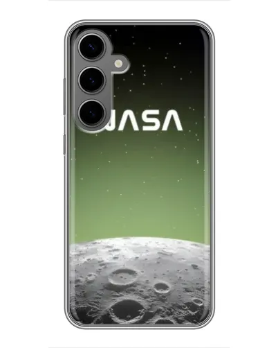Чехол для Samsung Galaxy S24 Plus с картинкой «NASA — лунный градиент»