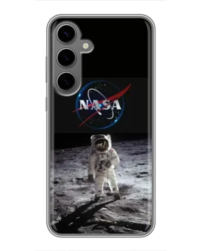 Чехол для Samsung Galaxy S24 Plus с картинкой «Астронавт на Луне»
