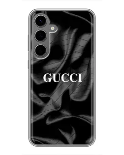 Чехол для Samsung Galaxy S24 Plus с картинкой «Gucci — шелковые волны»