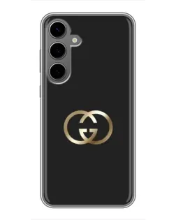 Чехол для Samsung Galaxy S24 Plus с картинкой «Минимализм Gucci»