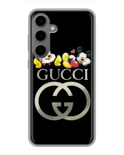 Чехол для Samsung Galaxy S24 Plus с картинкой «Gucci — герои Disney»