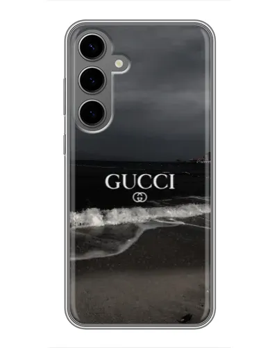 Чехол для Samsung Galaxy S24 Plus с картинкой «Gucci — морской прибой»
