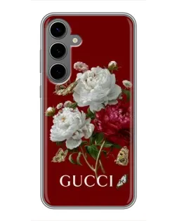Чехол для Samsung Galaxy S24 Plus с картинкой «Gucci —  сад»