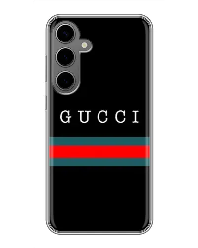 Чехол для Samsung Galaxy S24 Plus с картинкой «Gucci — красный пояс»