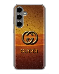 Чехол для Samsung Galaxy S24 Plus с картинкой «Gucci — солнечный градиент»