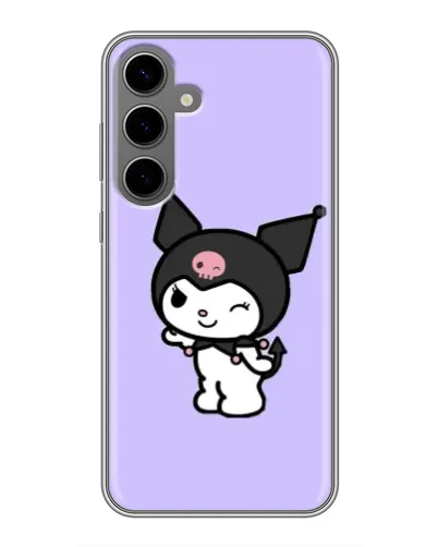 Чехол для Samsung Galaxy S24 Plus с картинкой «Классическая Kuromi» Чехол для Samsung Galaxy S24 Plus с картинкой «Классическая Kuromi»