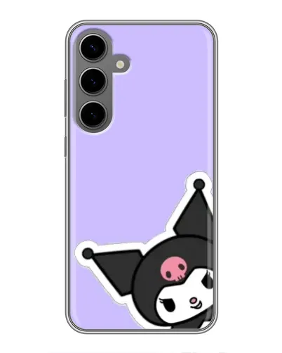 Чехол для Samsung Galaxy S24 Plus с картинкой «Забавная Kuromi» Чехол для Samsung Galaxy S24 Plus с картинкой «Забавная Kuromi»