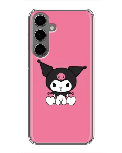 Чехол для Samsung Galaxy S24 Plus с картинкой «Хмурая Kuromi» Чехол для Samsung Galaxy S24 Plus с картинкой «Хмурая Kuromi»