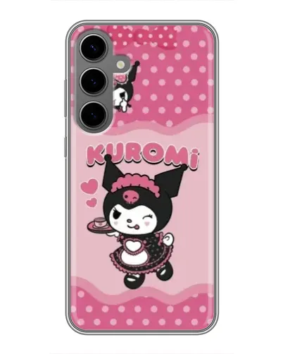 Чехол для Samsung Galaxy S24 Plus с картинкой «Розовая Куроми» Чехол для Samsung Galaxy S24 Plus с картинкой «Розовая Куроми»