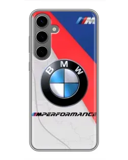 Чехол для Samsung Galaxy S24 Plus с картинкой «BMW Performance стиль»
