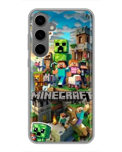 Чехол для Samsung Galaxy S24 Plus с картинкой «Замок Minecraft» Чехол для Samsung Galaxy S24 Plus с картинкой «Замок Minecraft»