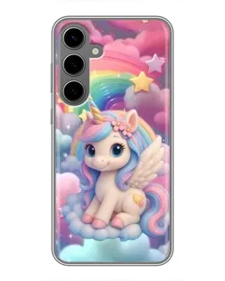 Чохол для Samsung Galaxy S24 Plus з картинкою «Маленький єдиноріг» Чохол для Samsung Galaxy S24 Plus з картинкою «Маленький єдиноріг»