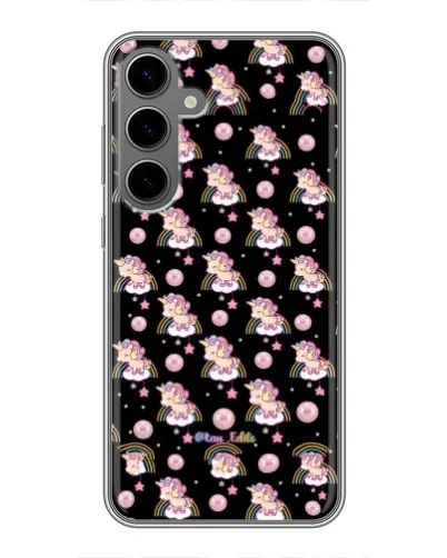 Чехол для Samsung Galaxy S24 Plus с картинкой «Magic Unicorn паттерн» Чехол для Samsung Galaxy S24 Plus с картинкой «Magic Unicorn паттерн»