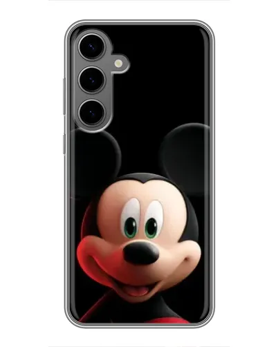 Чехол для Samsung Galaxy S24 Plus с картинкой «Улыбающийся Микки Маус»