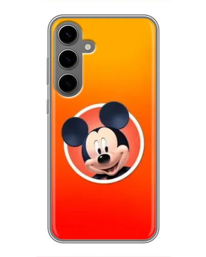 Чехол для Samsung Galaxy S24 Plus с картинкой «Mickey в круге»