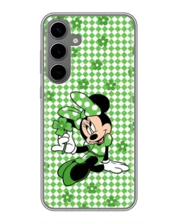 Чехол для Samsung Galaxy S24 Plus с картинкой «Mickey в клетку»