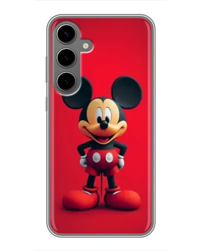 Чехол для Samsung Galaxy S24 Plus с картинкой «Mickey в полный рост»