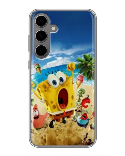 Чехол для Samsung Galaxy S24 Plus с картинкой «Развлечения на пляже»
