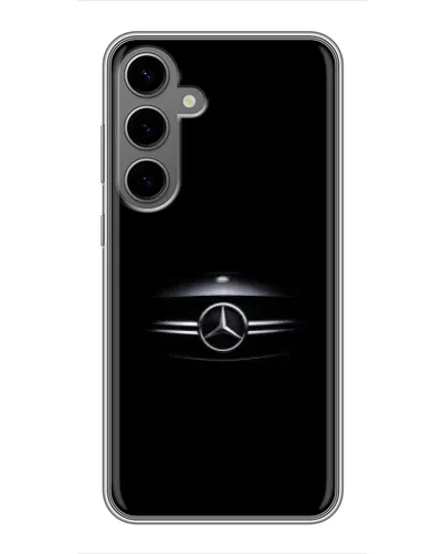 Чехол для Samsung Galaxy S24 Plus с картинкой «Mercedes — абстрактные линии»