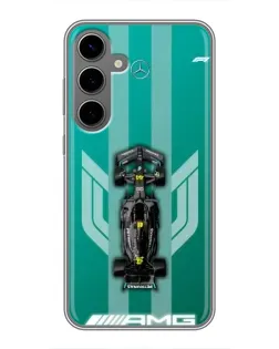 Чехол для Samsung Galaxy S24 Plus с картинкой «Mercedes AMG Petronas»