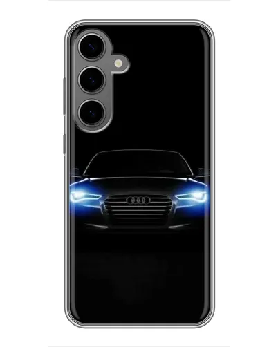 Чехол для Samsung Galaxy S24 Plus с картинкой «Audi в неоне» Чехол для Samsung Galaxy S24 Plus с картинкой «Audi в неоне»