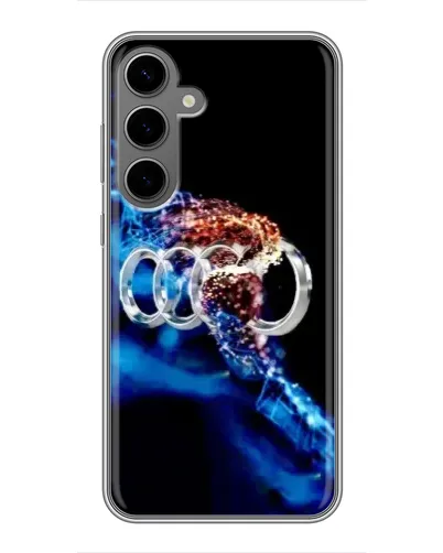 Чехол для Samsung Galaxy S24 Plus с картинкой «Энергия лого Audi» Чехол для Samsung Galaxy S24 Plus с картинкой «Энергия лого Audi»