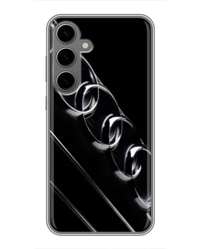 Чехол для Samsung Galaxy S24 Plus с картинкой «Audi — абстрактные кольца» Чехол для Samsung Galaxy S24 Plus с картинкой «Audi — абстрактные кольца»
