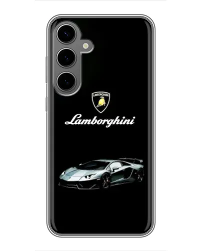 Чехол для Samsung Galaxy S24 Plus с картинкой «Логотип Lamborghini классика» Чехол для Samsung Galaxy S24 Plus с картинкой «Логотип Lamborghini классика»