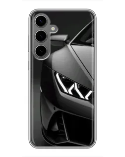 Чехол для Samsung Galaxy S24 Plus с картинкой «Lamborghini фары детализация» Чехол для Samsung Galaxy S24 Plus с картинкой «Lamborghini фары детализация»