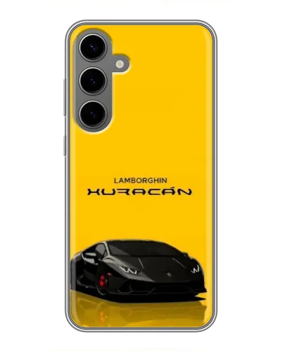 Чехол для Samsung Galaxy S24 Plus с картинкой «Lamborghini Huracan черный» Чехол для Samsung Galaxy S24 Plus с картинкой «Lamborghini Huracan черный»