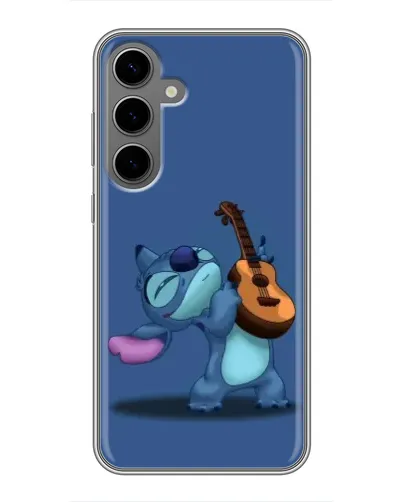 Чехол для Samsung Galaxy S24 Plus с картинкой «Стич с укулеле» Чехол для Samsung Galaxy S24 Plus с картинкой «Стич с укулеле»