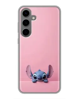 Чехол для Samsung Galaxy S24 Plus с картинкой «Stitch выглядывает» Чехол для Samsung Galaxy S24 Plus с картинкой «Stitch выглядывает»