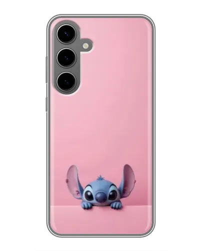 Чехол для Samsung Galaxy S24 Plus с картинкой «Stitch выглядывает» Чехол для Samsung Galaxy S24 Plus с картинкой «Stitch выглядывает»