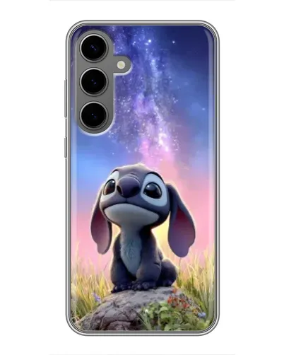 Чехол для Samsung Galaxy S24 Plus с картинкой «Стич на рассвете» Чехол для Samsung Galaxy S24 Plus с картинкой «Стич на рассвете»
