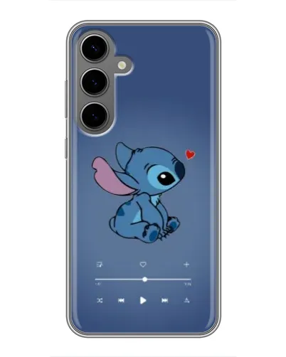 Чехол для Samsung Galaxy S24 Plus с картинкой «Музыкальный Stitch» Чехол для Samsung Galaxy S24 Plus с картинкой «Музыкальный Stitch»