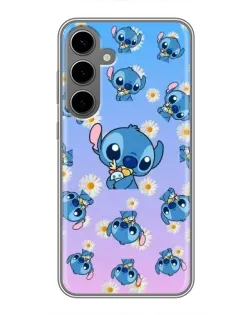 Чехол для Samsung Galaxy S24 Plus с картинкой «Паттерн со Стичем» Чехол для Samsung Galaxy S24 Plus с картинкой «Паттерн со Стичем»