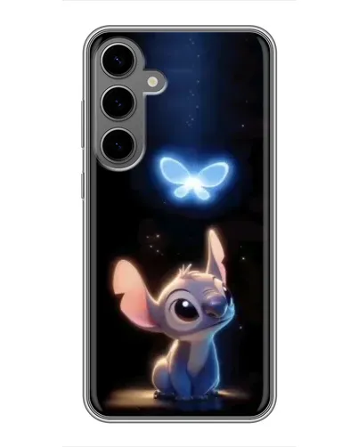 Чехол для Samsung Galaxy S24 Plus с картинкой «Сияющий Стич» Чехол для Samsung Galaxy S24 Plus с картинкой «Сияющий Стич»