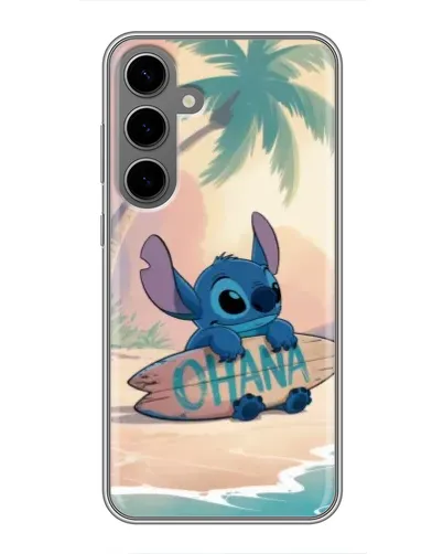 Чехол для Samsung Galaxy S24 Plus с картинкой «Стич на серфе» Чехол для Samsung Galaxy S24 Plus с картинкой «Стич на серфе»