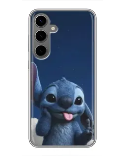 Чехол для Samsung Galaxy S24 Plus с картинкой «Стич в облаках» Чехол для Samsung Galaxy S24 Plus с картинкой «Стич в облаках»