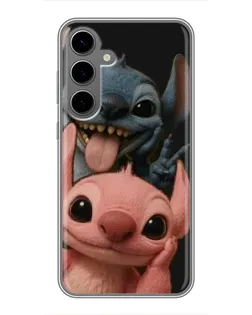 Чехол для Samsung Galaxy S24 Plus с картинкой «Стич и Ангел» Чехол для Samsung Galaxy S24 Plus с картинкой «Стич и Ангел»
