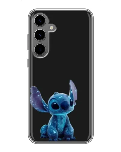 Чехол для Samsung Galaxy S24 Plus с картинкой «Стич на черном» Чехол для Samsung Galaxy S24 Plus с картинкой «Стич на черном»