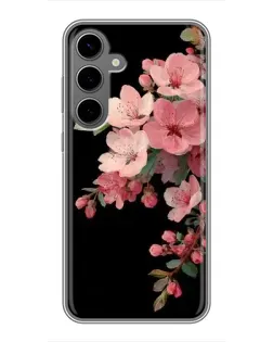 Чехол для Samsung Galaxy S24 Plus с картинкой «Розовая ветка сакуры»