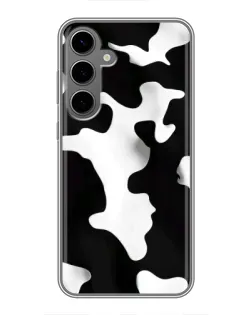 Чехол для Samsung Galaxy S24 Plus с картинкой «Черно-белое пятно»