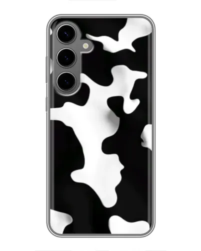 Чехол для Samsung Galaxy S24 Plus с картинкой «Черно-белое пятно» Чехол для Samsung Galaxy S24 Plus с картинкой «Черно-белое пятно»