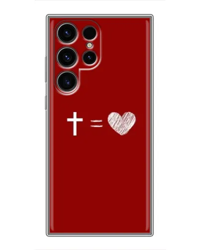 Чехол для Samsung Galaxy S24 Ultra с картинкой «Уравнение любви» Чехол для Samsung Galaxy S24 Ultra с картинкой «Уравнение любви»
