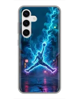 Чохол для Samsung Galaxy S24 з картинкою «Jordan Gold Jumpman» Чохол для Samsung Galaxy S24 з картинкою «Jordan Gold Jumpman»