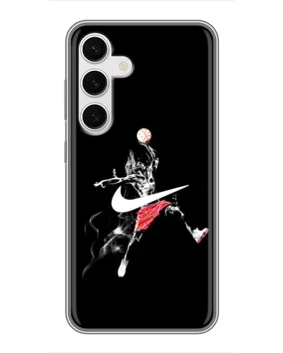 Чехол для Samsung Galaxy S24 с картинкой «Jordan Jumpman» Чехол для Samsung Galaxy S24 с картинкой «Jordan Jumpman»